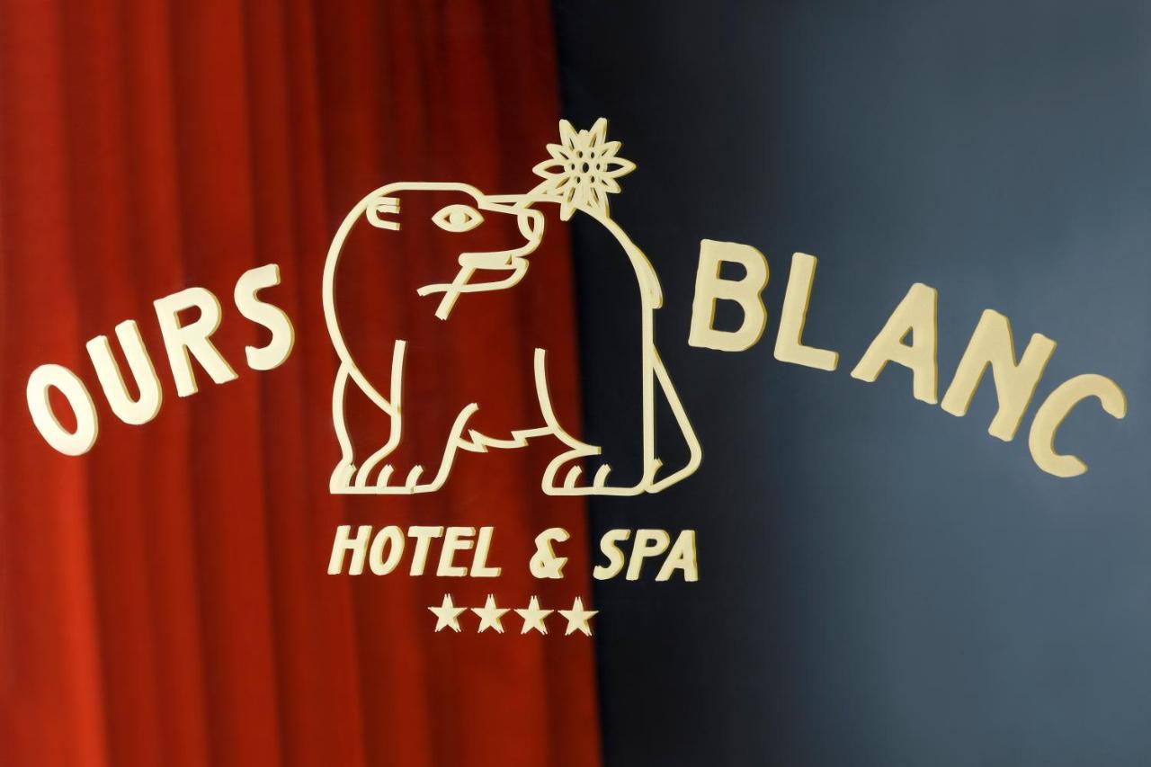 Ours Blanc Hotel & Spa Сен-Мартен-де-Бельвиль Экстерьер фото
